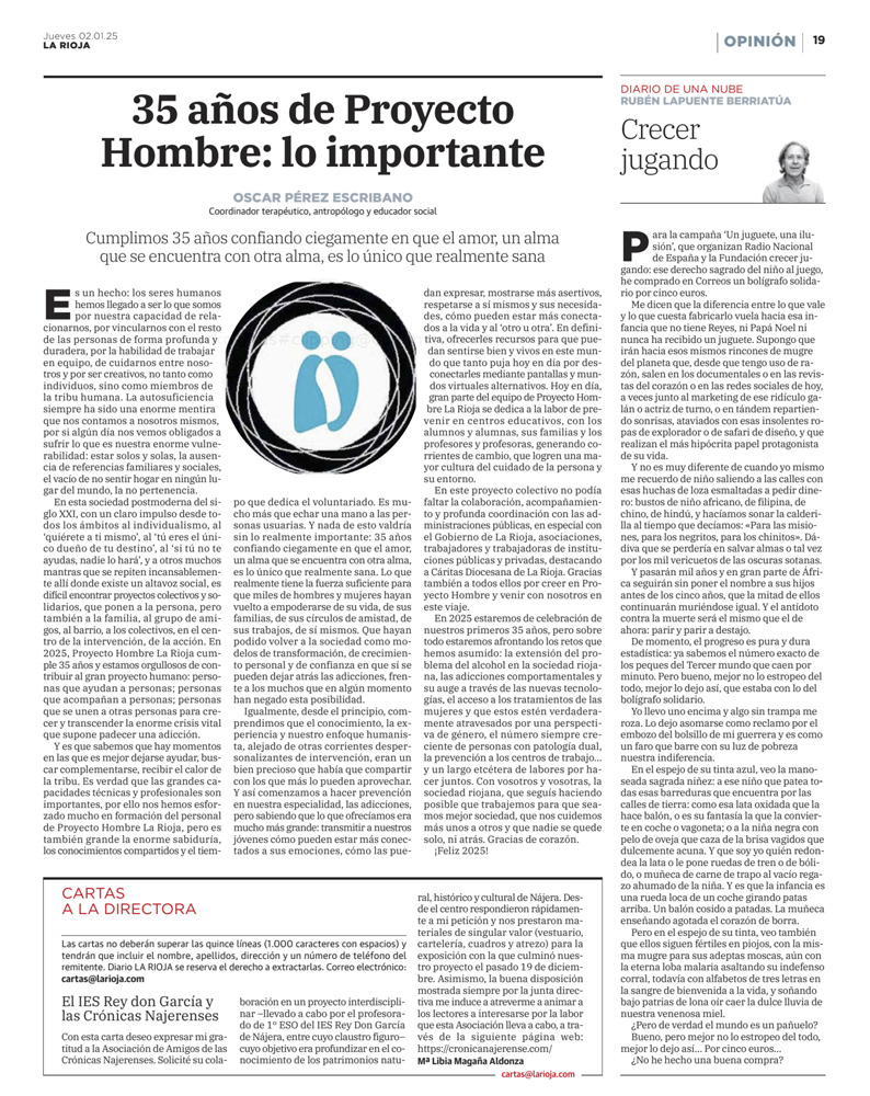 35-aniversario-de-Proyecto-Hombre-lo-importante-tribuna-La-Rioja