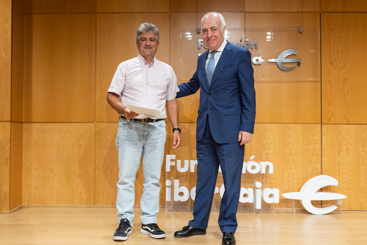 David García y José Luis Rodrigo en la firma del convenio