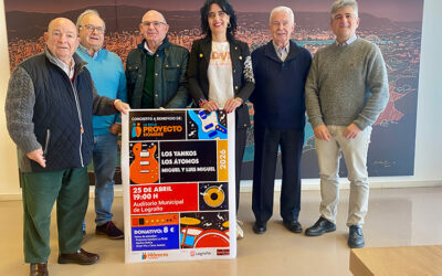 LOS YANKOS, LOS ÁTOMOS Y EL DÚO MIGUEL Y LUIS MIGUEL ACTUARÁN EL 25 DE ABRIL EN EL AUDITORIO DEL AYUNTAMIENTO DE LOGROÑO A BENEFICIO DE PROYECTO HOMBRE LA RIOJA