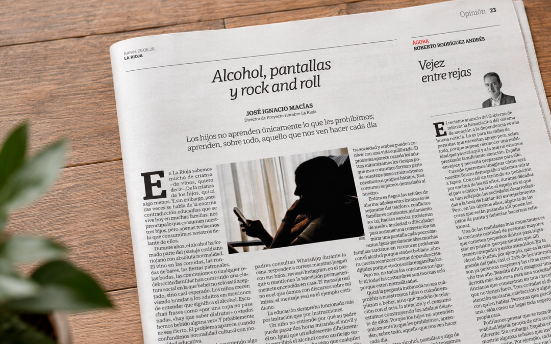 ALCOHOL, PANTALLAS Y ROCK AND ROLL